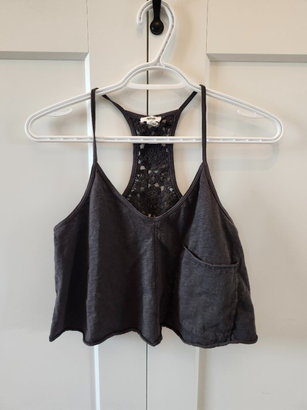Aerie Crochet Tank Top